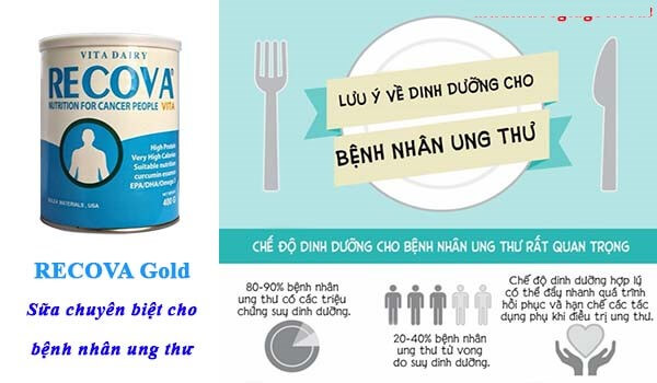 Sữa Recova có thực sự tốt đối với người bệnh ung thư hay không?