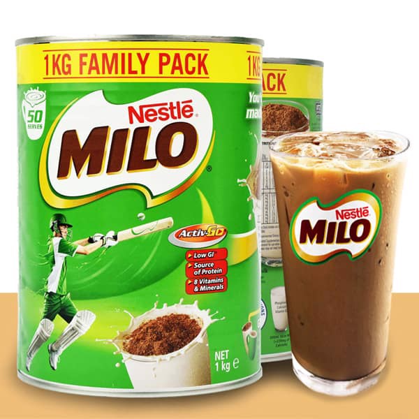 Sữa Milo Úc lon