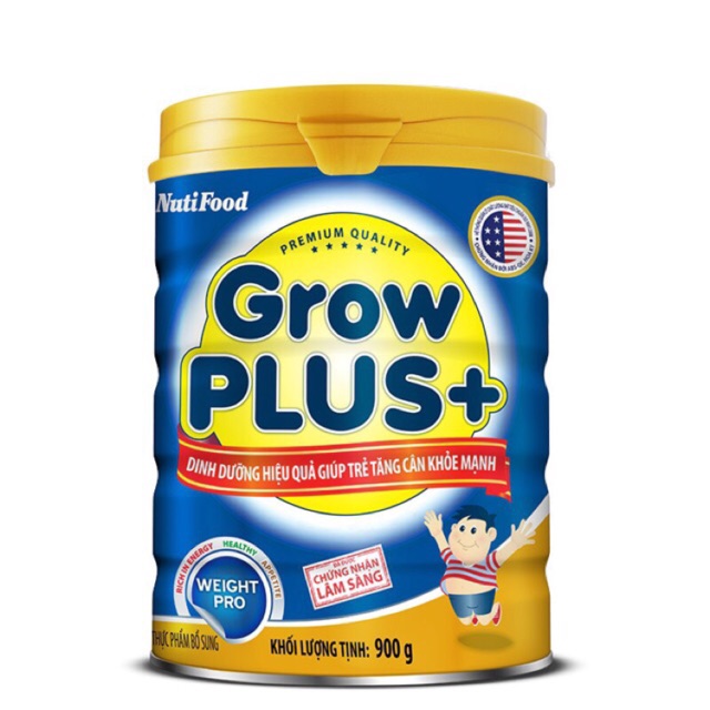 Sữa Growplus+ xanh 900g