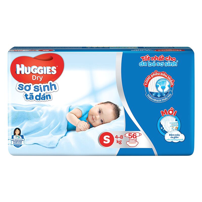 Bỉm Huggies Dán S56