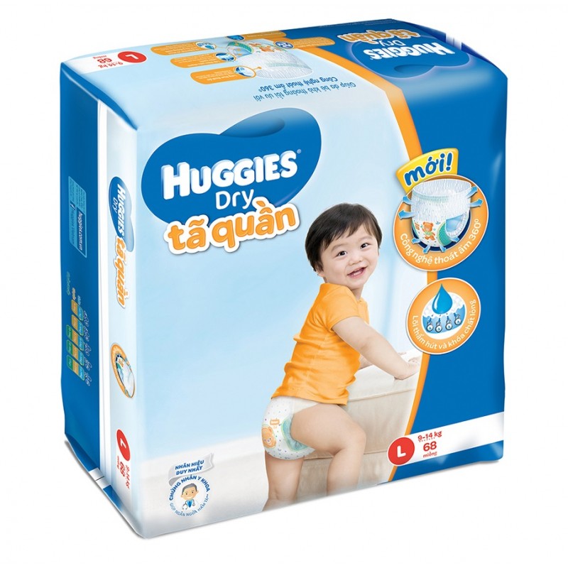 Bỉm Huggies Quần L68