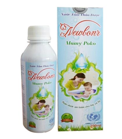 Nước Tắm Newborn Poko 250ml