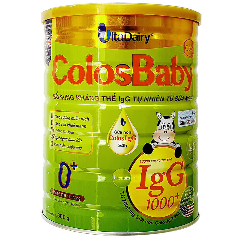 Colosbaby gold 0+ 800g