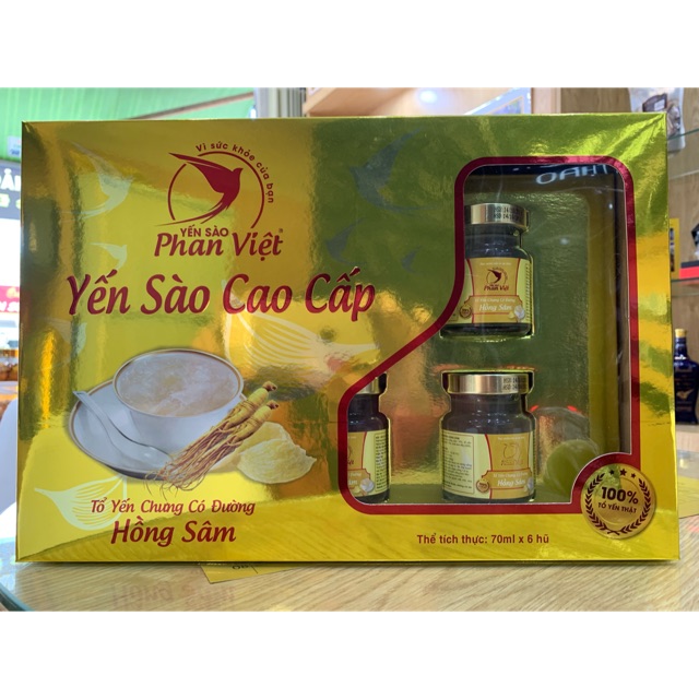 Tổ Yến hồng sâm