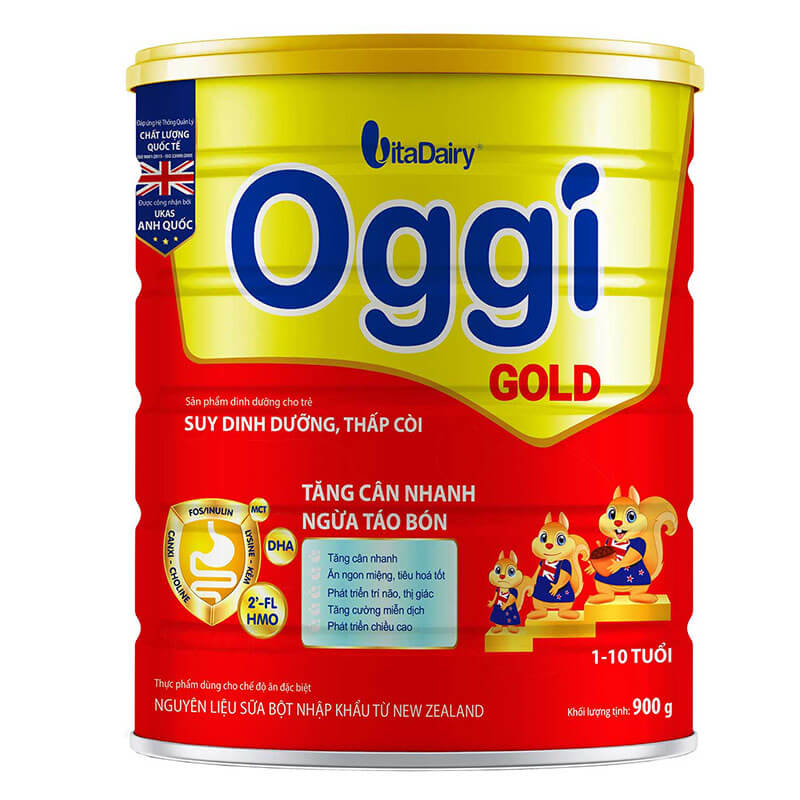 Sữa Oggi Gold 900g