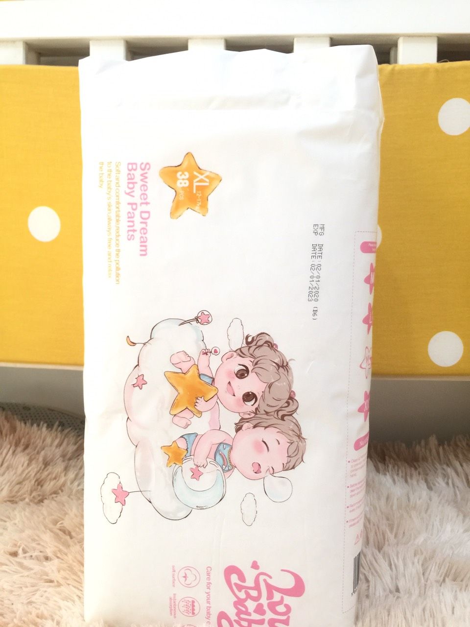 Bỉm Lovebaby Quần XL38