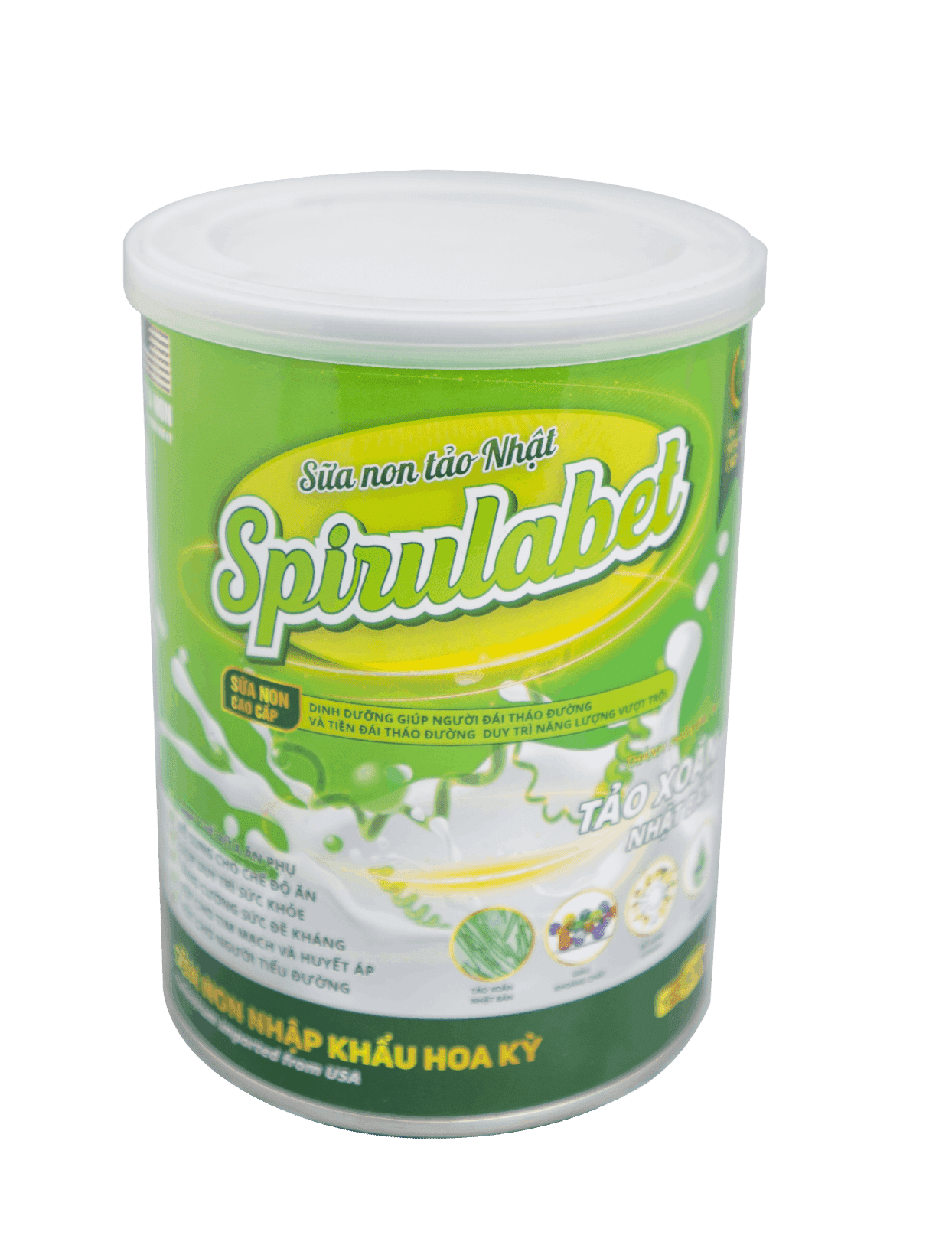 Sữa non tảo Nhật Spirulabet 800g