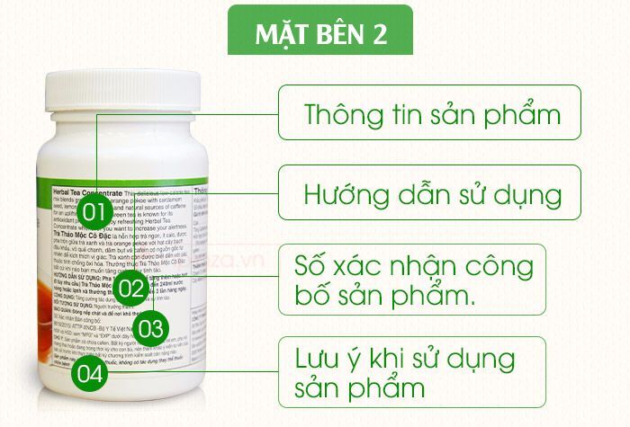 Trà thảo mộc cô đặc vị truyền thống