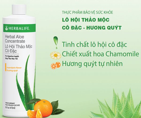 Herbalife Lô hôi vị Quýt