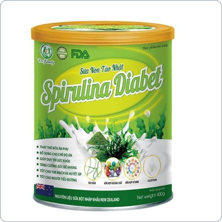 Sữa non tảo Nhật Spirulabet 800g