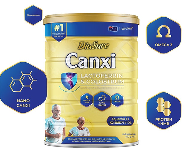 Diasure canxi 850g