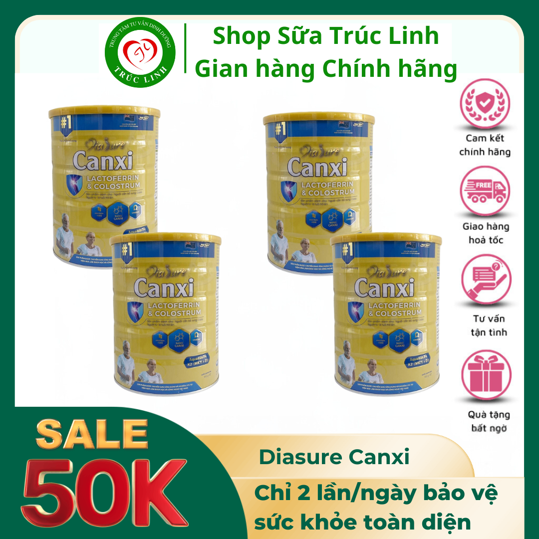 Diasure canxi 850g