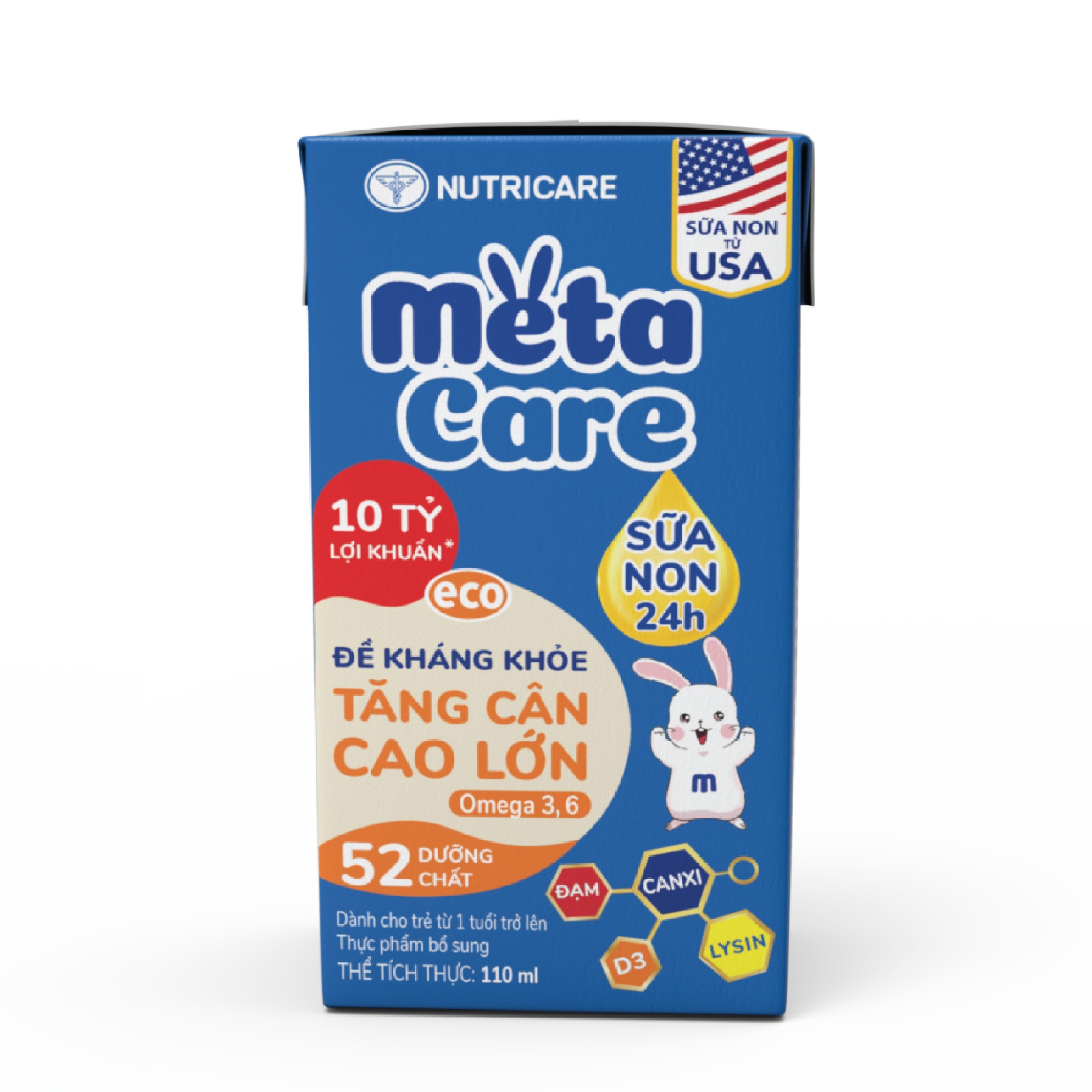 Sữa nước Metacare 110ml