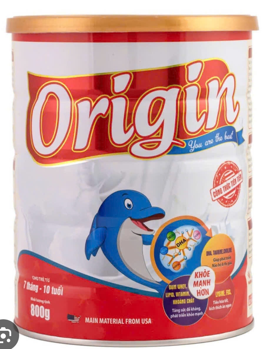 Sữa Origin đặc biệt cho trẻ biếng ăn-trẻ thấp còi-suy dinh dưỡng-trẻ mới ốm dậy