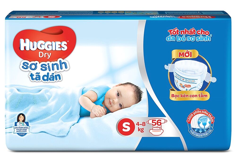 Bỉm Huggies Dán S56