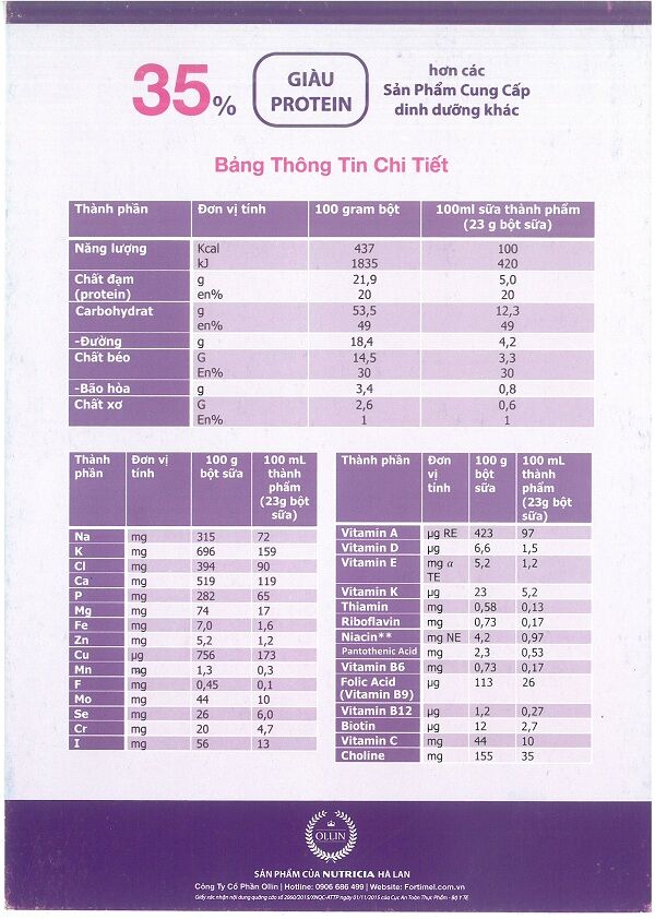 Sữa Fotimel 350g