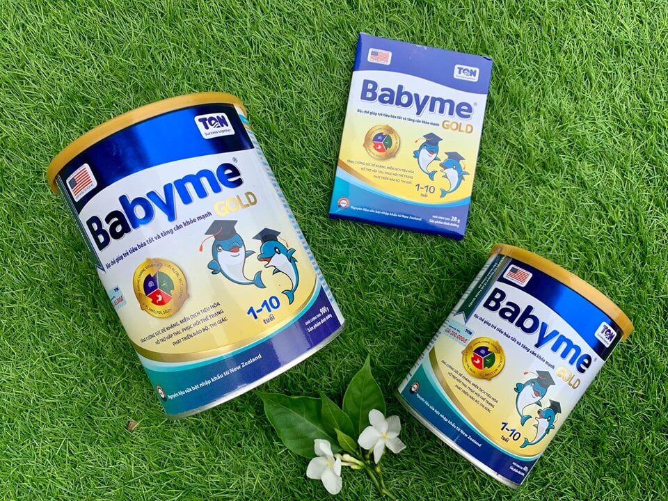 Sữa Babyme gold 900g