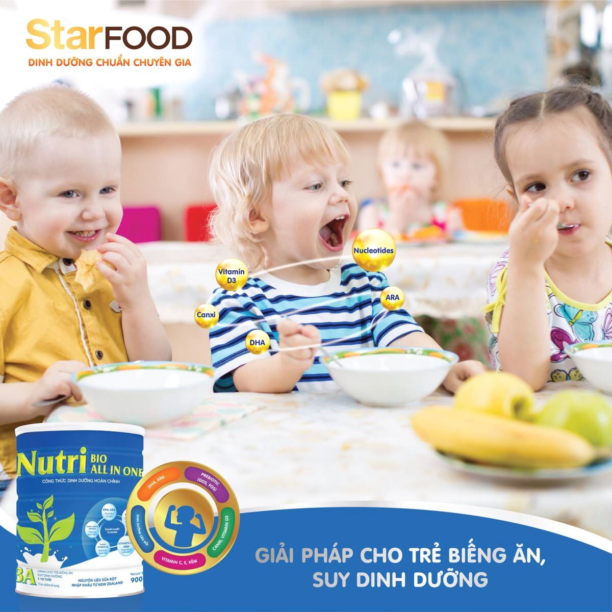 Sữa Nutribio BA 900g