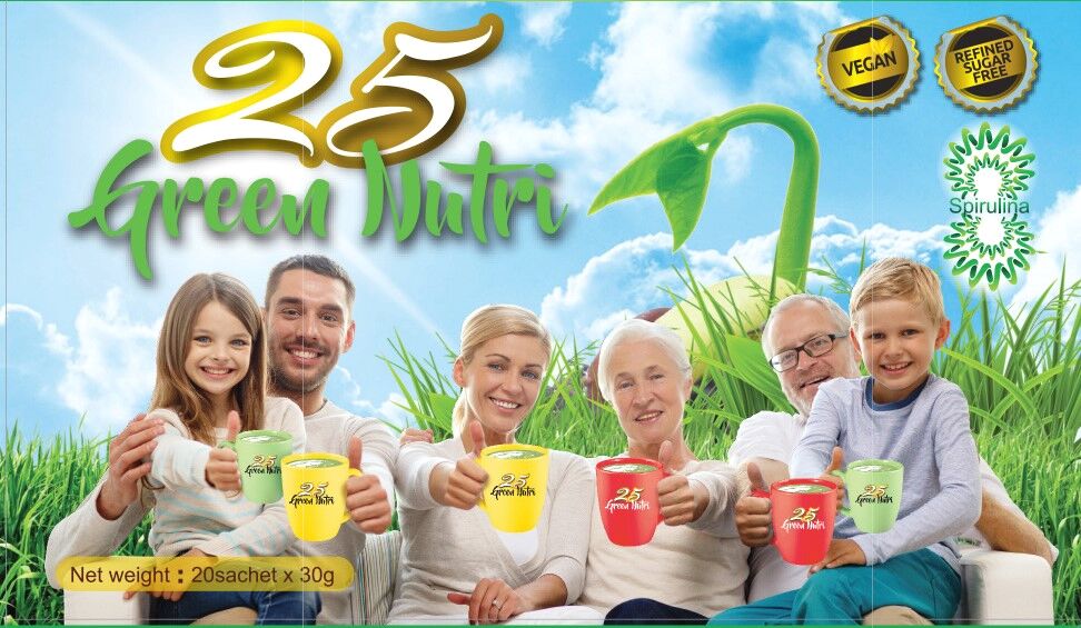 Ngũ cốc 25 Greennutri gói