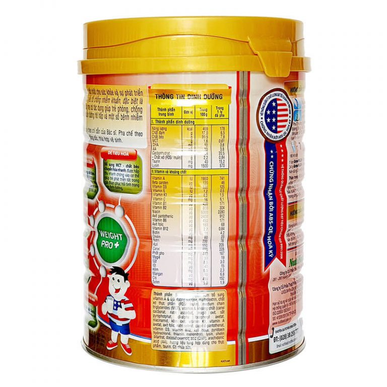 Sữa Growplus+ đỏ 900g