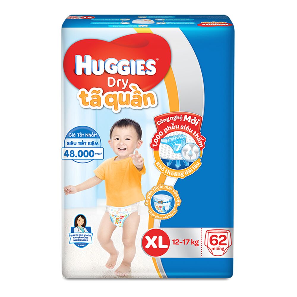 Bỉm Huggies Quần XL62