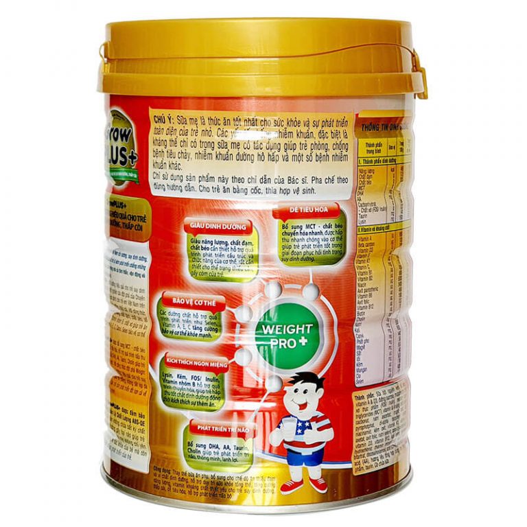 Sữa Growplus+ đỏ 900g