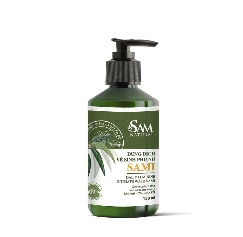 Sam Natural-Dung dịch vệ sinh phụ nữ Sami 150ml