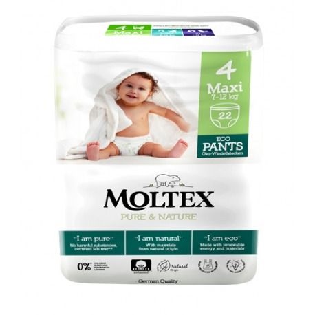 Bỉm quần Moltex size Maxi 22m(7-12kg)-Q4