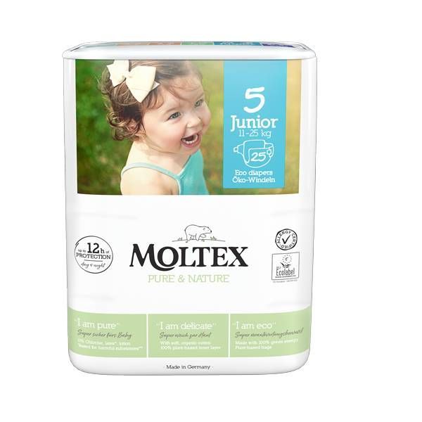 Bỉm dán Moltex size Junior 25m(11-25kg)-D5