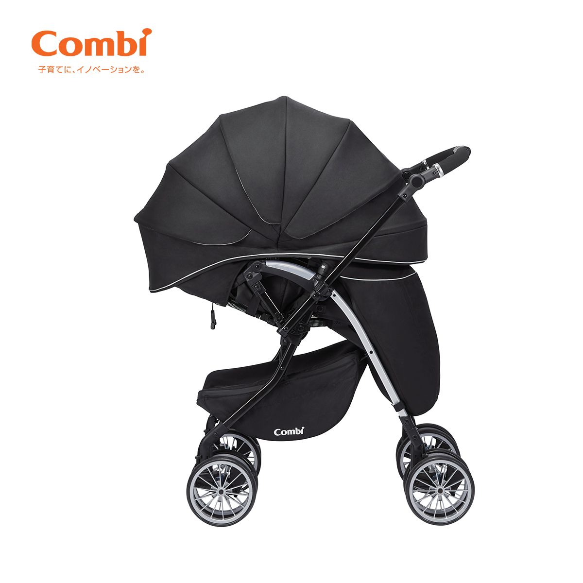 Xe đẩy Combi Umbretta 4Cas Starry Black