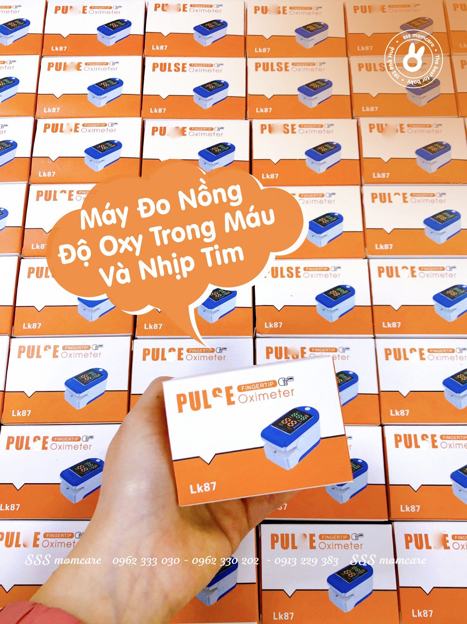 Máy đo nồng độ oxy SPO2 Pulse Oximeter LK87