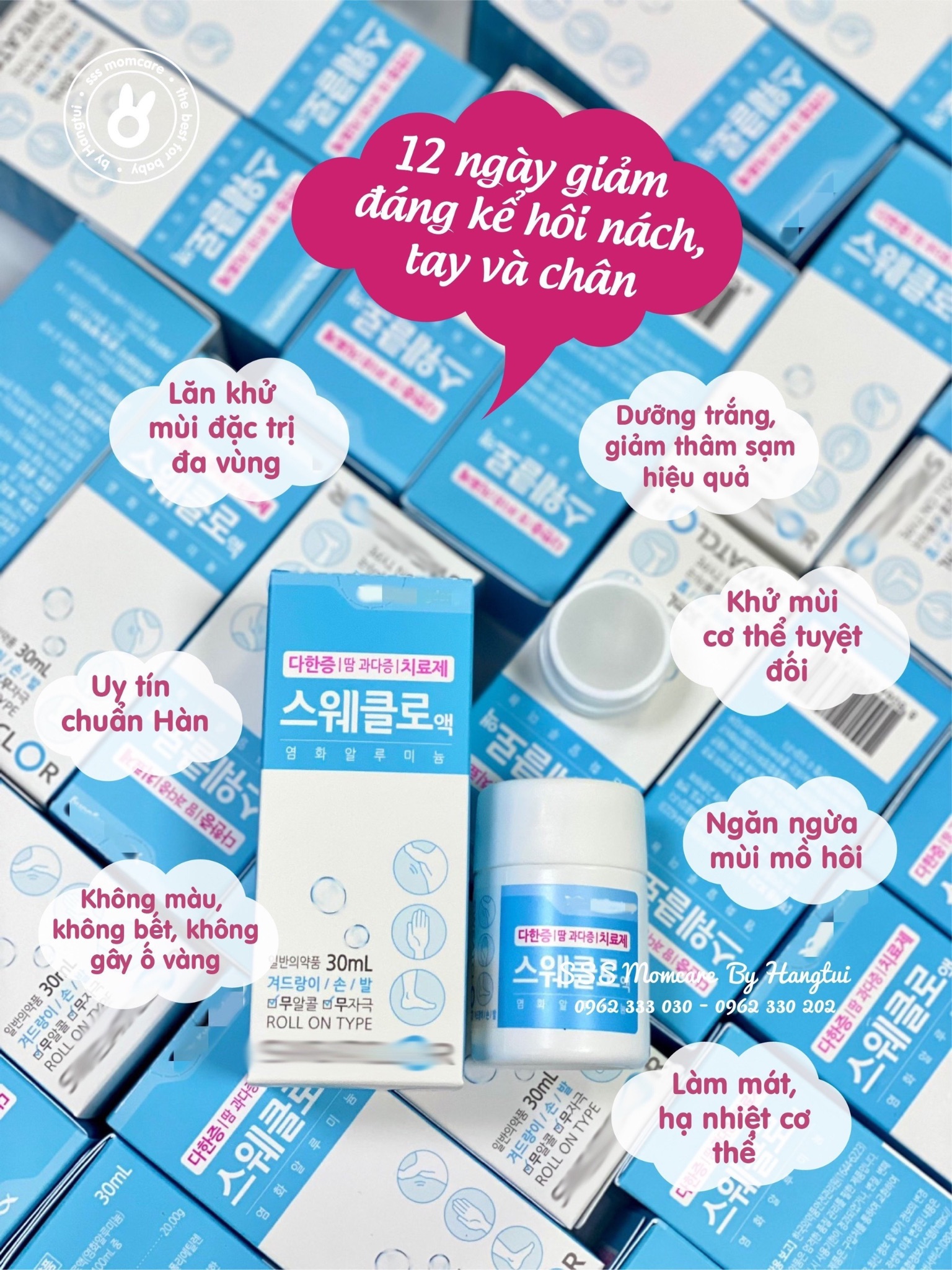 Lăn khử mùi Kwangdong 30ml