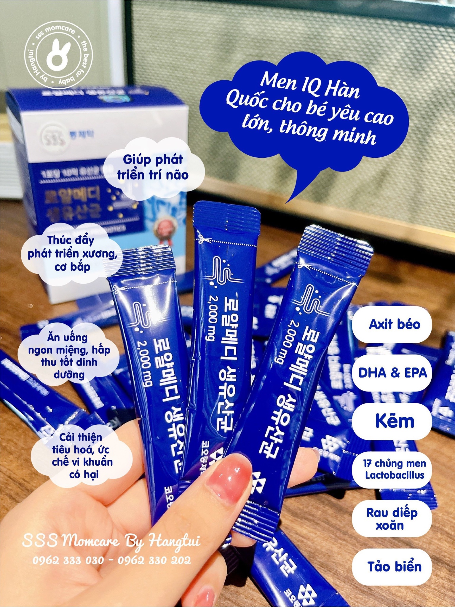 Men IQ Hàn quốc 30g