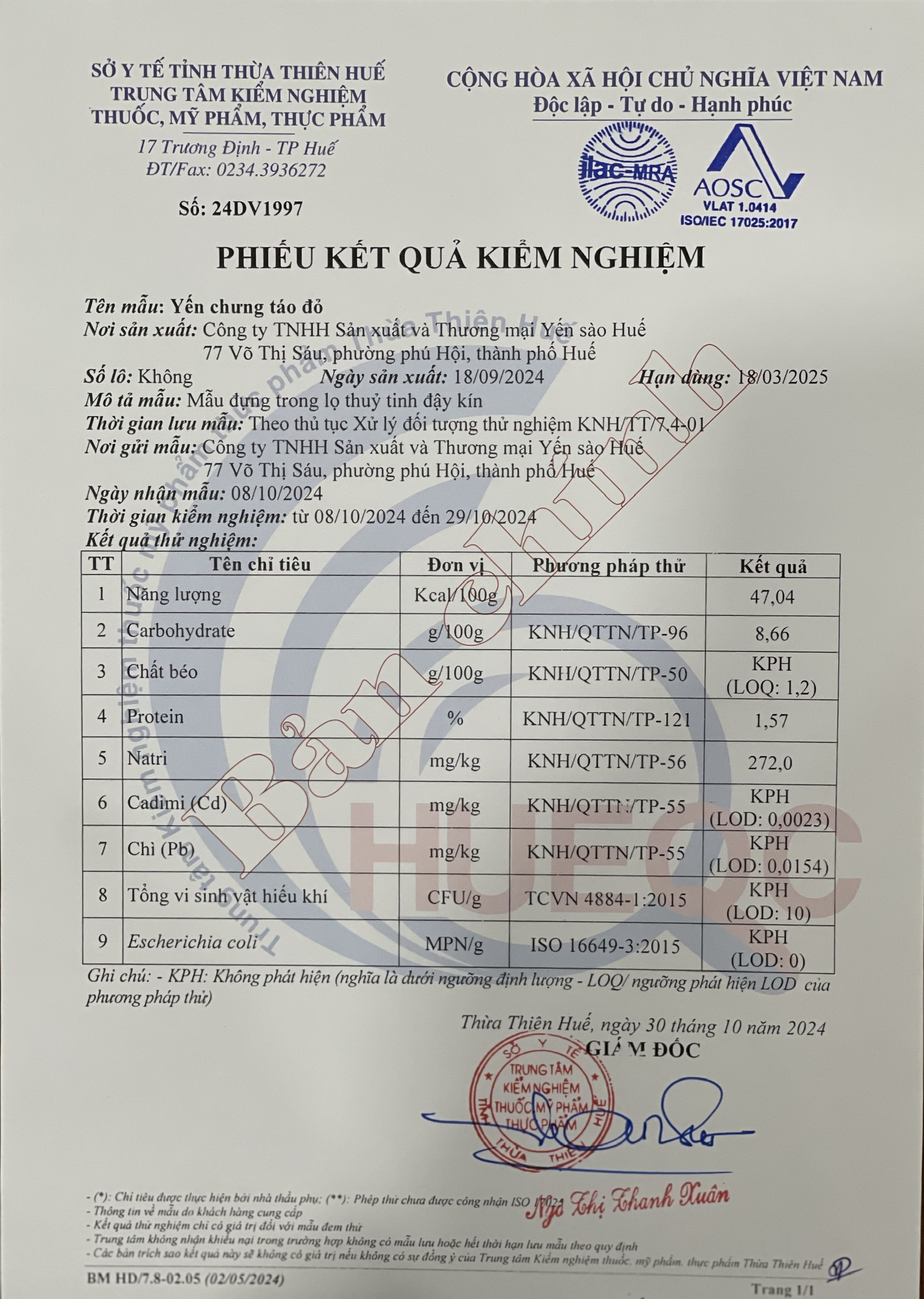 KIEM-DINH-CHAT-LUONG_Phiếu kiểm nghiệm yến chưng táo đỏ.jpg