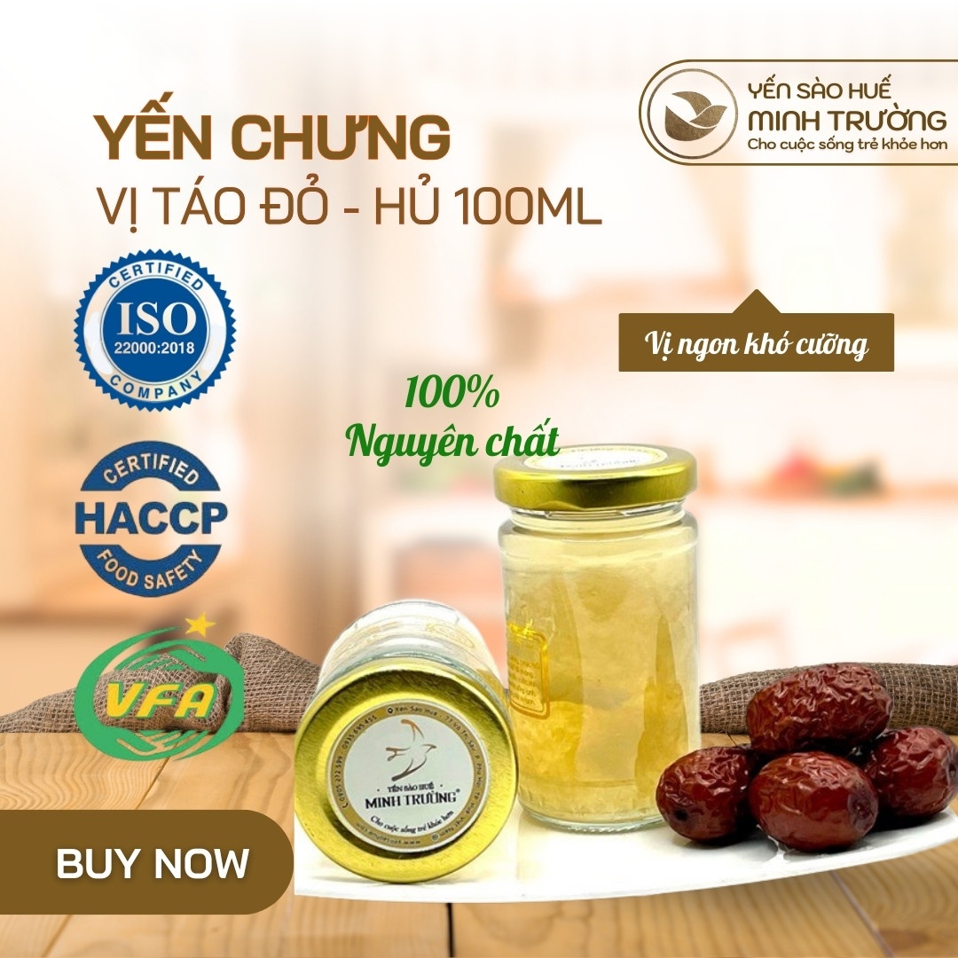 Yến hũ chưng sẵn 100ml