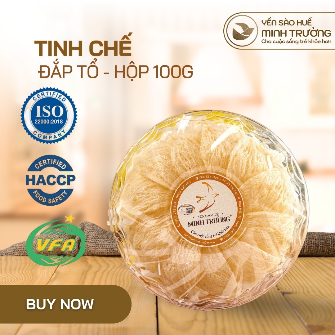 YẾN TINH CHẾ  - HỘP 100g