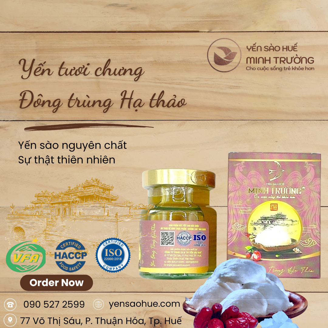 Yến hũ 70ml - Vị Đông Trùng Hạ Thảo
