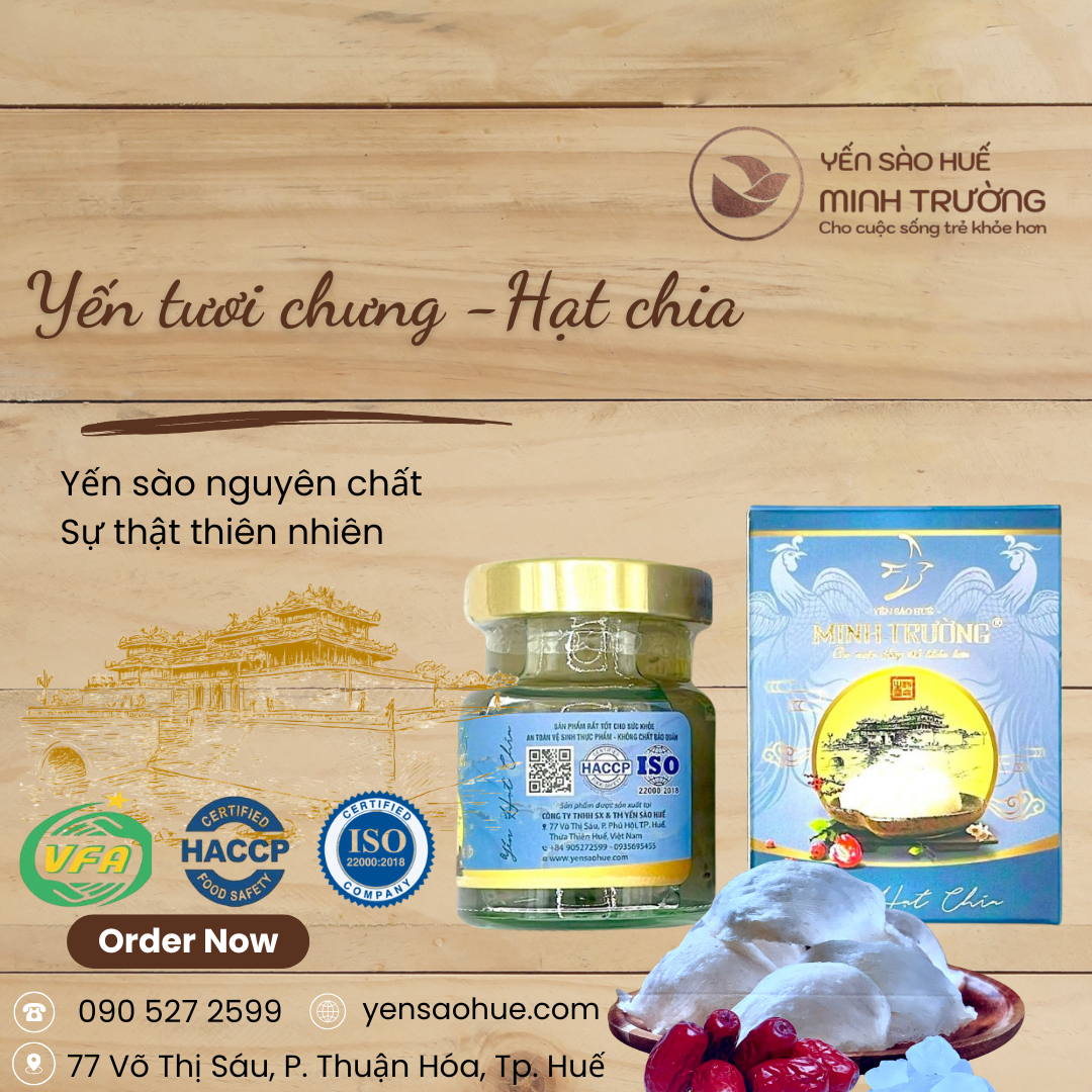 Yến hũ 70ml - Vị Hạt Chia