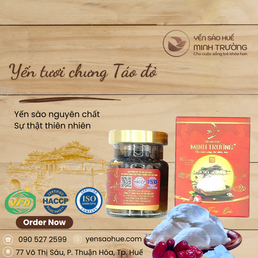 Yến hũ 70ml - Vị Kỷ Tử