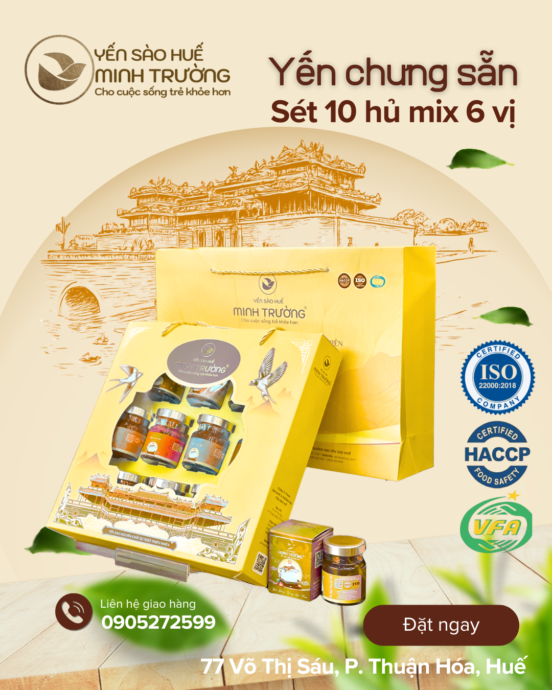 Sét 10 hũ mix 6 vị