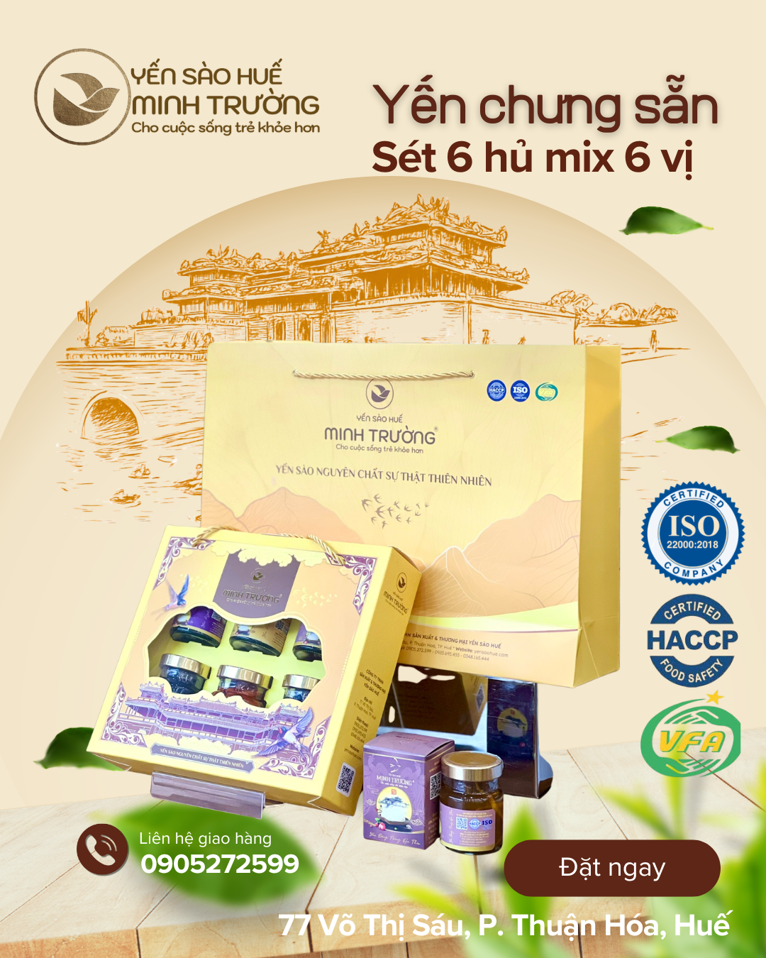 Set 6 hũ mix 6 vị