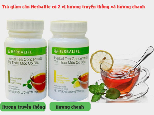 Hướng dẫn sử dụng trà Herbalife giảm cân hiệu quả