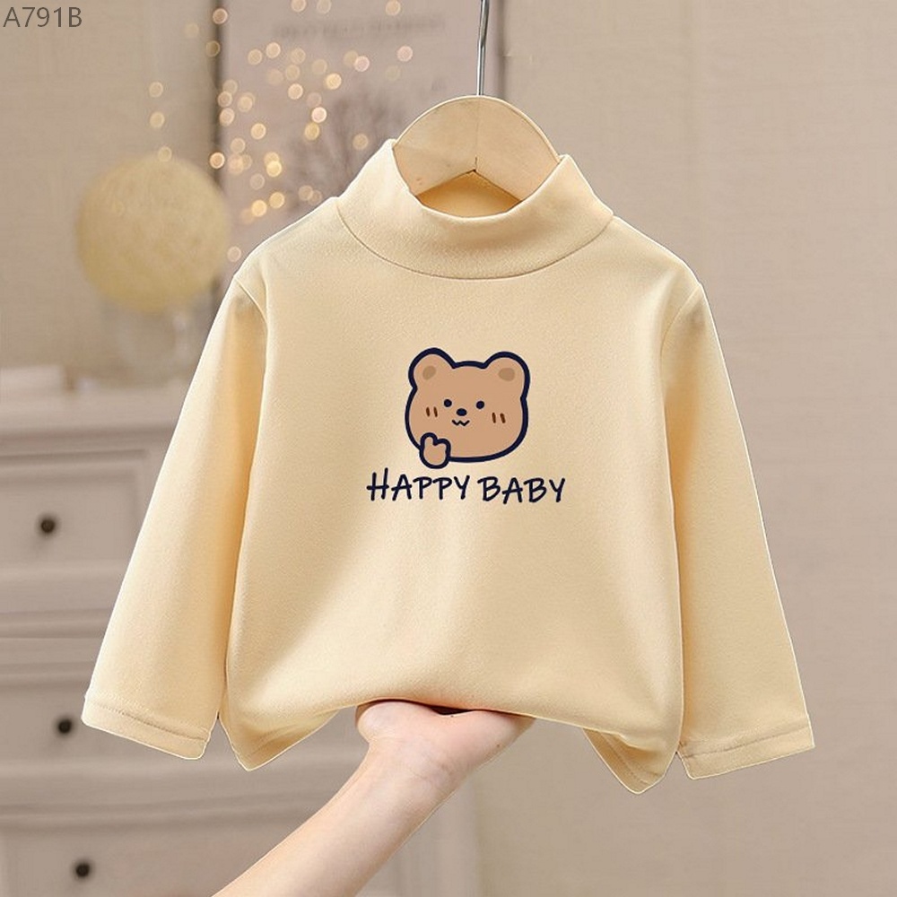 A791B- Áo Nỉ Giữ Nhiệt Gấu Happy Baby Be-73(7-9kg)