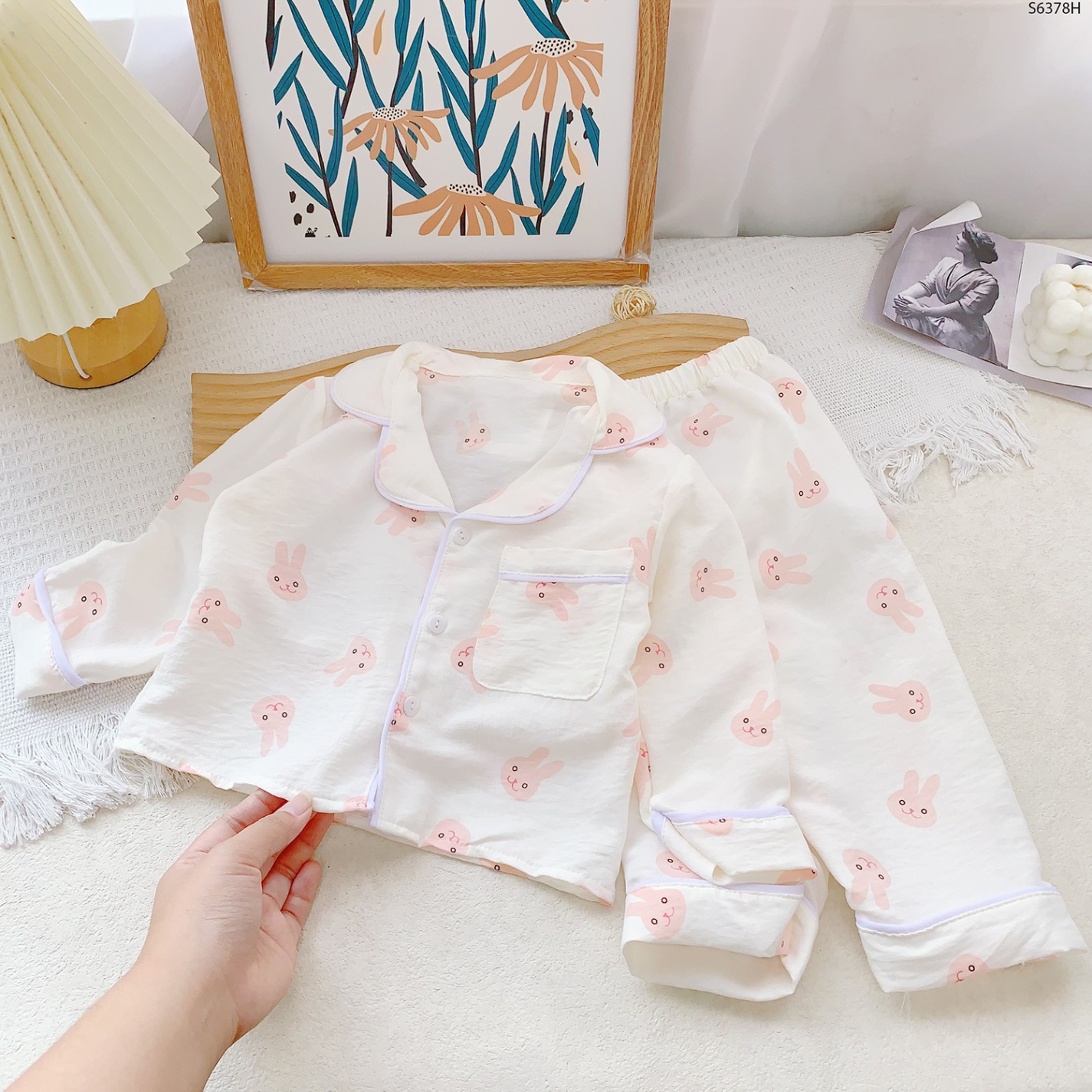 S6378- Set Pijama Hoạ Tiết Cho Bé