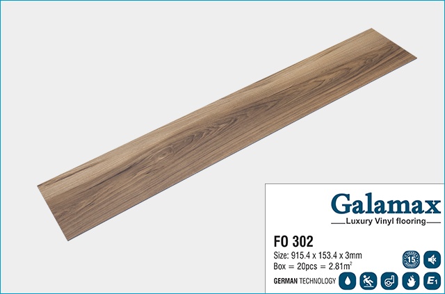 SÀN NHỰA GALAMAX LVT 3MM FO302