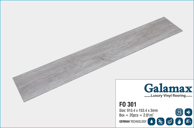 SÀN NHỰA GALAMAX LVT 3MM FO301