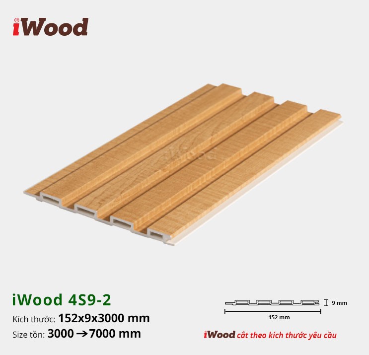 LAM 4 SÓNG 9 iWOOD W152x9-4S9-2