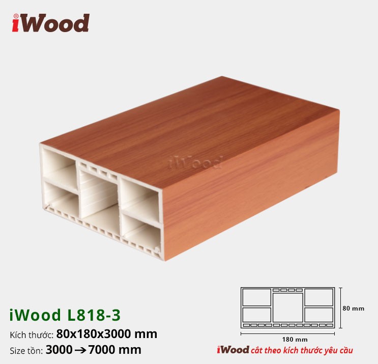 LAM GỖ NHỰA iWOOD L80x180-L818-3