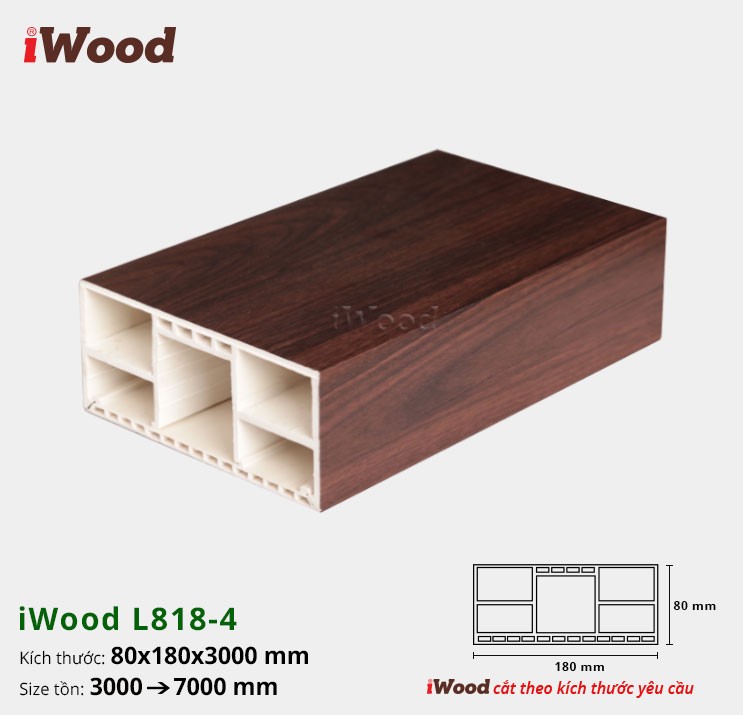 LAM GỖ NHỰA iWOOD L80x180-L818-4