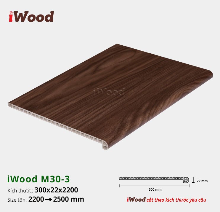 MẶT BẬC CẦU THANG iWOOD M30-3